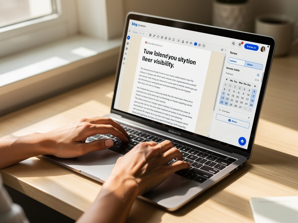 WordPress editor interface showing date settings panel with options for published date, modified date, and last updated display settings, with annotations explaining when to use each option during content refresh workflows