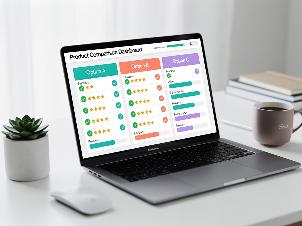 Comparison matrix showing AI SEO platform evaluation criteria including data accuracy, content quality, integration options, pricing tiers, and support quality with checkmarks and ratings for different platform categories