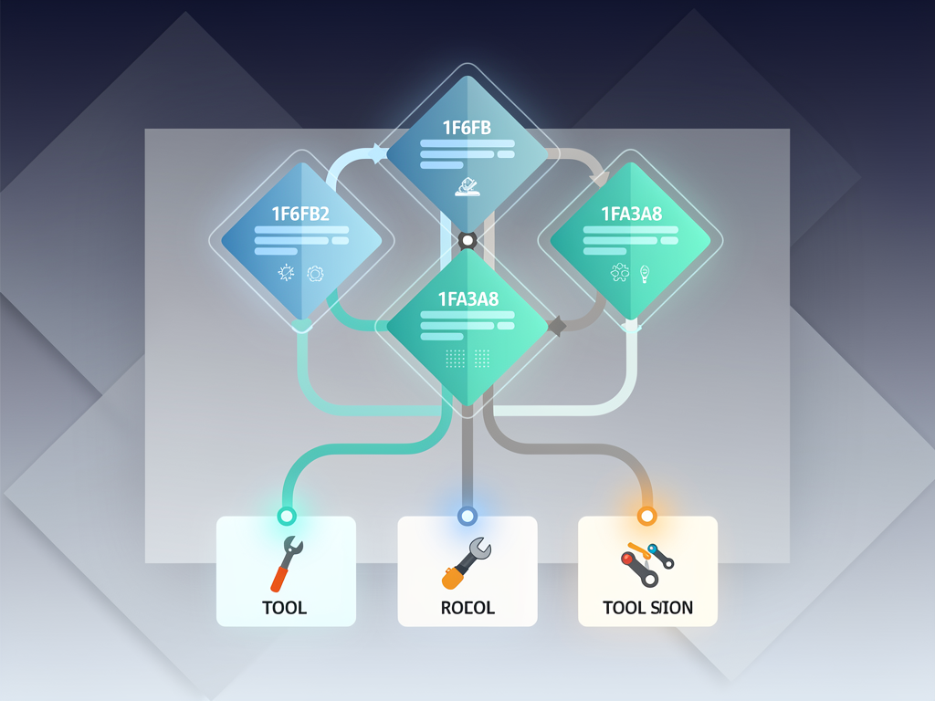 Decision flowchart with diamond-shaped decision nodes asking about monthly content volume, site page count, competitive intensity, and revenue, leading to recommendations for free tools, mixed stack, or full paid suite