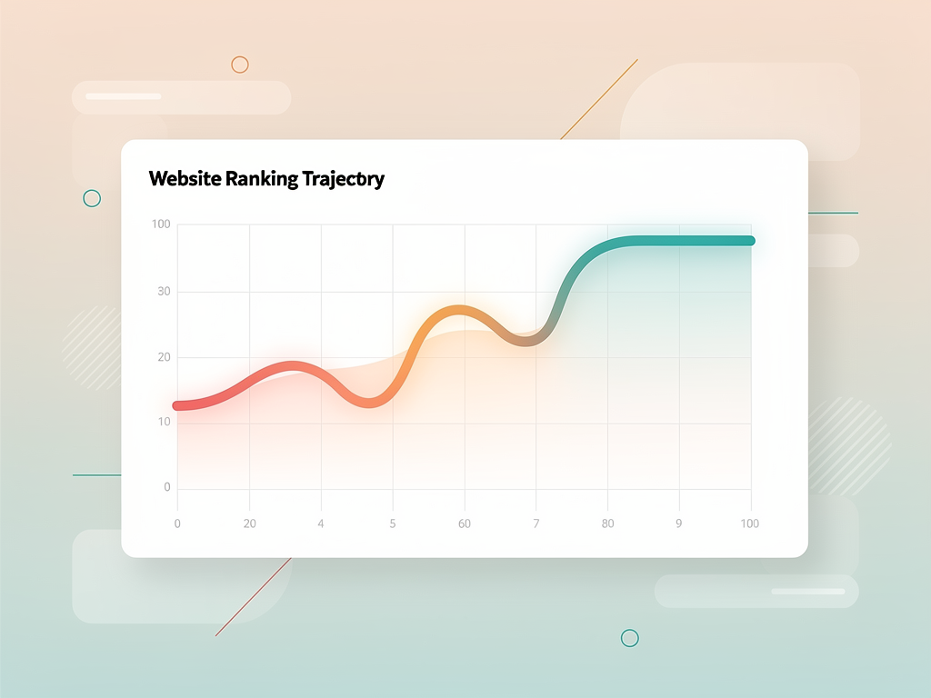 A line graph showing typical ranking trajectory after content refresh, with an initial dip during weeks one through two, gradual recovery and improvement during weeks three through six, and stabilization at a higher position than pre-refresh baseline during weeks eight through twelve, with annotations explaining each phase