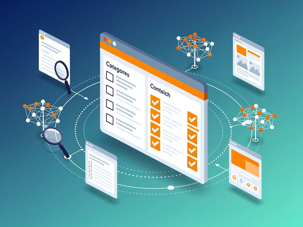 Comprehensive implementation checklist organized into categories including technical foundation, brand consistency, content optimization, authority building, and monitoring, with checkbox items under each category and priority indicators showing which items to tackle first